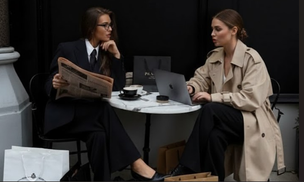 Cher Team Reviewing Reports